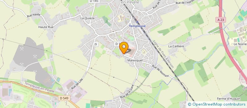 localisation de l'entreprise GHIFAVIMA  TEMPLEUVE-EN-PEVELE