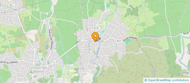 localisation de l'entreprise GHILACIFAURE  SOREDE