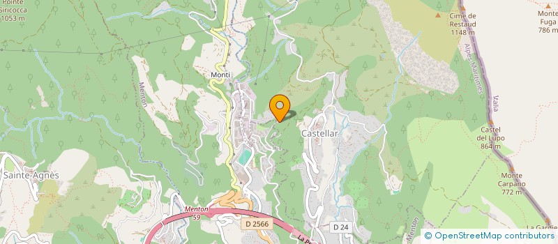 localisation de l'entreprise GHILARDI  MENTON