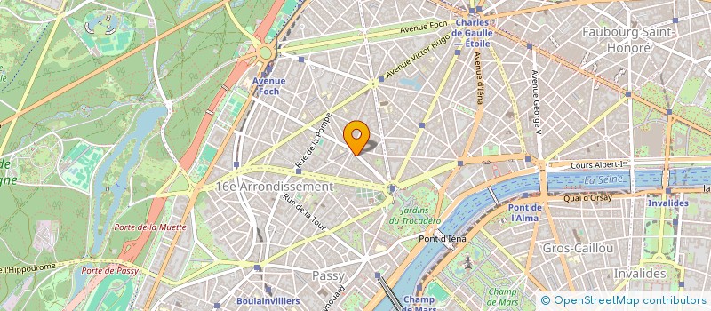 localisation de l'entreprise GHILDE DU CHATEAU  PARIS