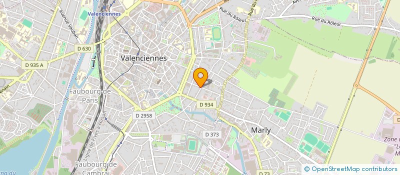 localisation de l'entreprise GHILREM  VALENCIENNES