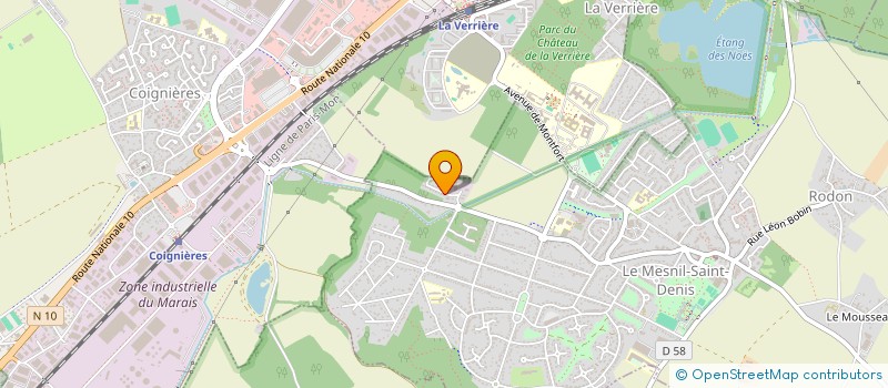 localisation de l'entreprise GHIMP CLAUZIER  LE MESNIL-SAINT-DENIS