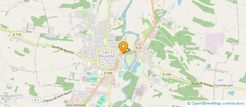 localisation de l'entreprise GHIRARD INVESTISSEMENTS  ENTRAIGUES-SUR-LA-SORGUE