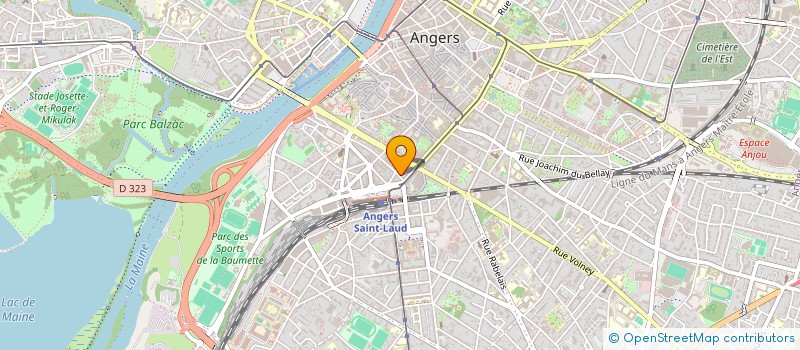 localisation de l'entreprise GHISDAL PROJECT SUPPLIES à ANGERS