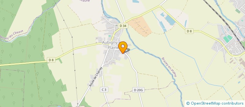 localisation de l'entreprise GHISLAIN BOITEUX  AUBIGNY-EN-PLAINE