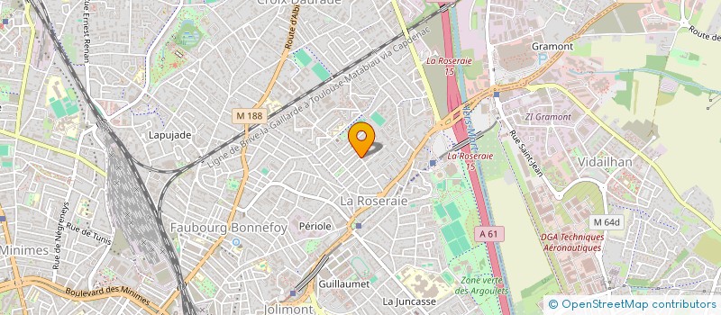 localisation de l'entreprise GHISLAINE 4L TROPHY  TOULOUSE