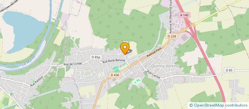 localisation de l'entreprise GHIYAN  QUINCY-VOISINS