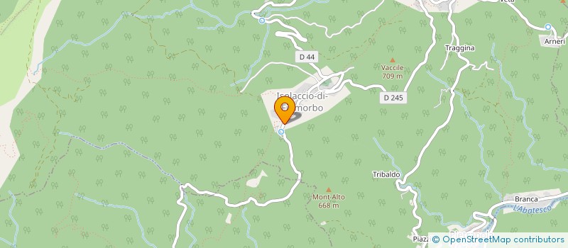 localisation de l'entreprise GHJATTI D'ISOLACCIO DI FIUM'ORBO à ISOLACCIO-DI-FIUMORBO