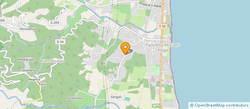 localisation de l'entreprise GHJUVENTU IN BALLU  SAN-NICOLAO