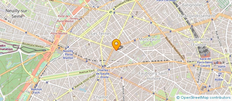 localisation de l'entreprise GHK FOODS SARL  PARIS