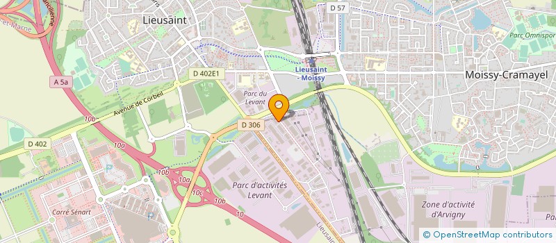 localisation de l'entreprise GHL SERVICES à MOISSY-CRAMAYEL