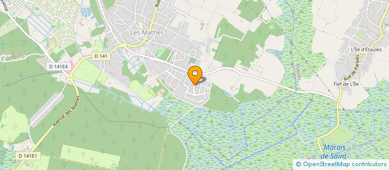 localisation de l'entreprise GHL VINCENT  LES MATHES