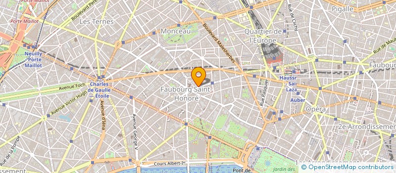 localisation de l'entreprise GHM  PARIS