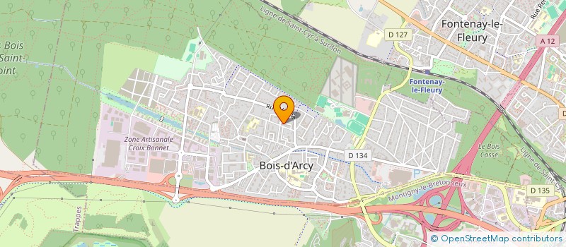 localisation de l'entreprise GHM FACADE à BOIS-D'ARCY