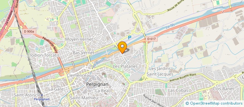 localisation de l'entreprise GHM PROPERTY  CABESTANY