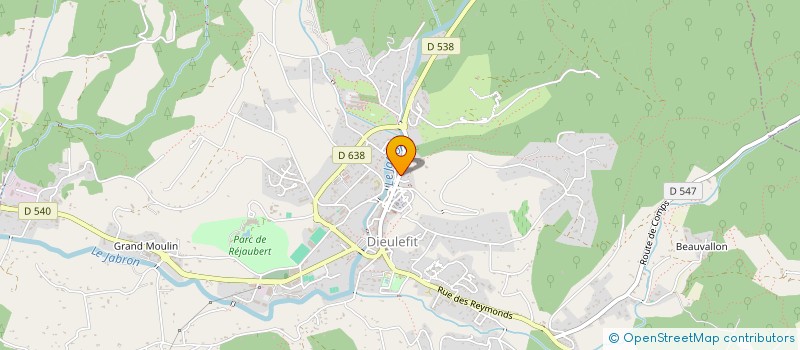 localisation de l'entreprise GHN EVENTS  DIEULEFIT