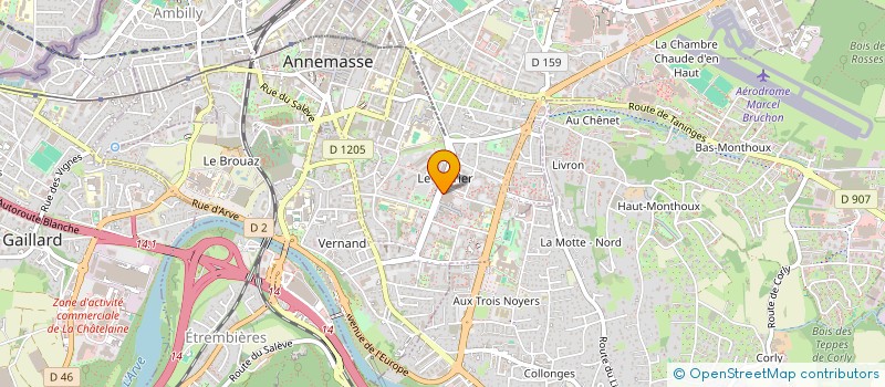 localisation de l'entreprise GHORAB IMPORT EXPORT à ANNEMASSE