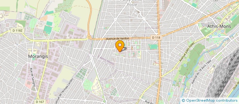 localisation de l'entreprise GHORAF INVESTISSEMENTS à ATHIS-MONS