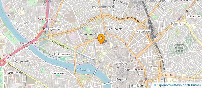 localisation de l'entreprise GHORBA CLUB  TOULOUSE