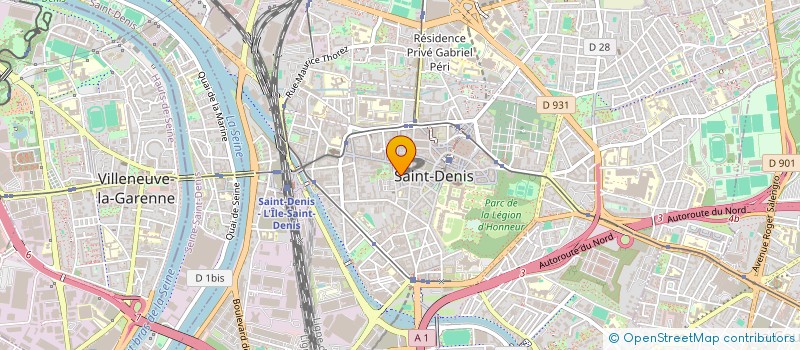 localisation de l'entreprise GHORI STYLISTE à SAINT-DENIS