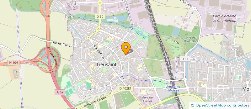 localisation de l'entreprise GHOSEN SERVICES à LIEUSAINT