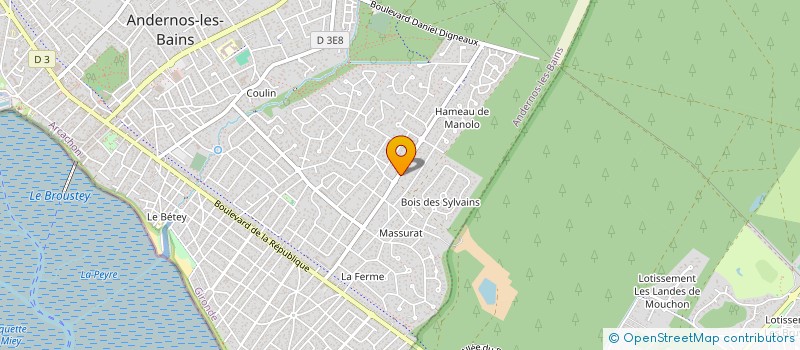 localisation de l'entreprise GHOST  ANDERNOS-LES-BAINS