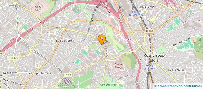 localisation de l'entreprise GHOSTBOOSTER  MONTREUIL