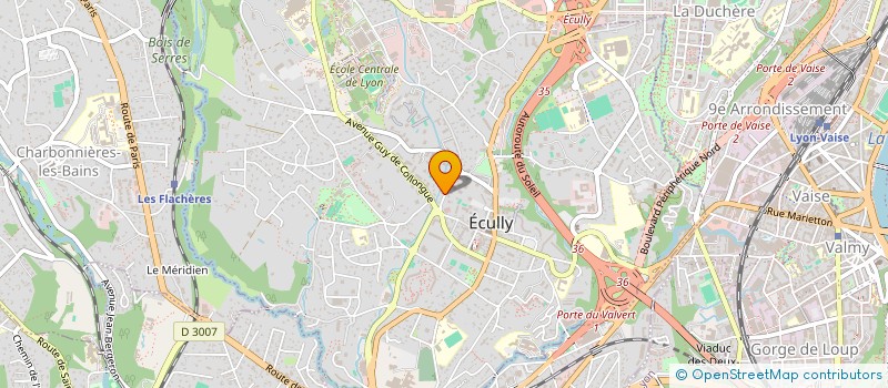 localisation de l'entreprise GHOSTWEATHER R&D  LA TOUR-DE-SALVAGNY