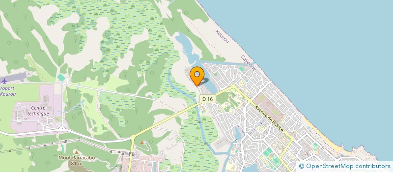 localisation de l'entreprise GHOSTY à KOUROU