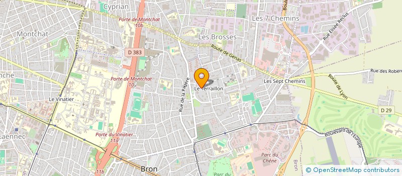 localisation de l'entreprise GHOTIITOUT à BRON