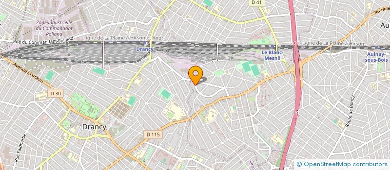 localisation de l'entreprise GHOTRA VTC à LE BLANC-MESNIL