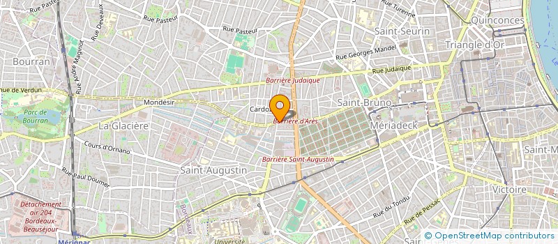 localisation de l'entreprise GHOUL FOOD  BORDEAUX