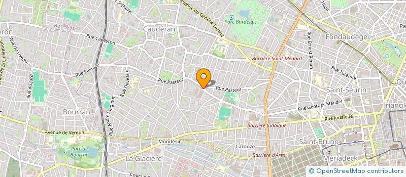 localisation de l'entreprise GHP SERVICES  BORDEAUX