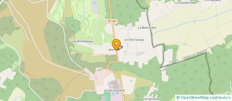 localisation de l'entreprise GHR DE L'OUEST  ROIFFE