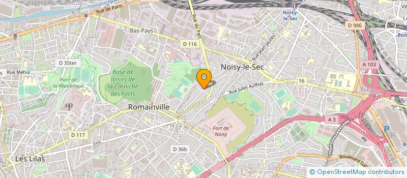 localisation de l'entreprise GHRI PROJECT à NOISY-LE-SEC