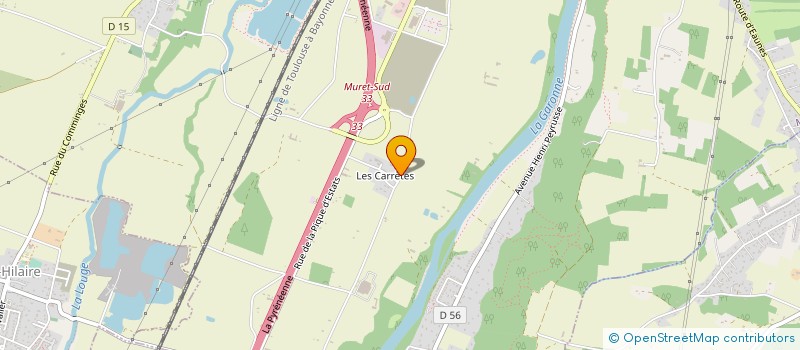 localisation de l'entreprise GHRP  MURET