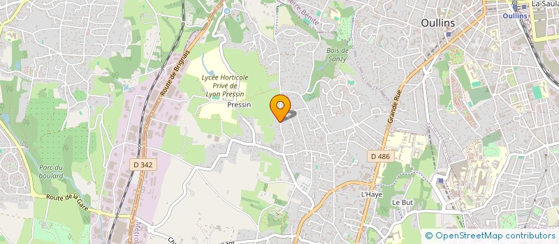 localisation de l'entreprise GHS CONCEPT SEYARET GABIN  SAINT-GENIS-LAVAL