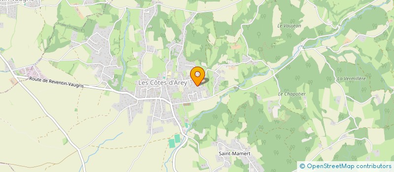 localisation de l'entreprise GHTI CONSULTING  LES COTES-D'AREY