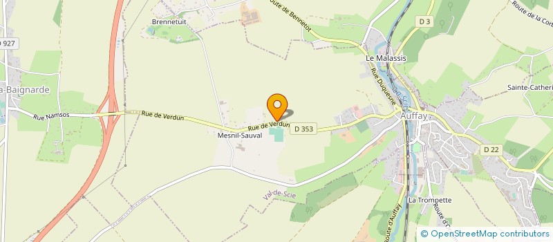 localisation de l'entreprise GHTP  VAL-DE-SCIE