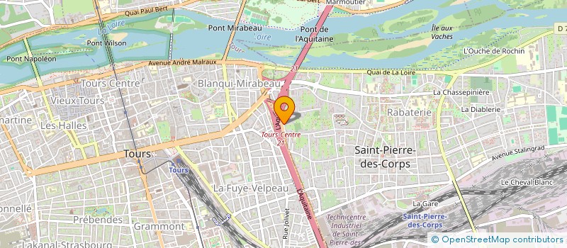 localisation de l'entreprise GHURFAT SHARQA CONCIERGERIE  SAINT-PIERRE-DES-CORPS