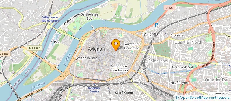 localisation de l'entreprise GHW TRADE & CO  AVIGNON