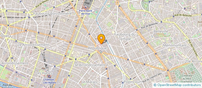 localisation de l'entreprise GHYB-EUROPE à PARIS
