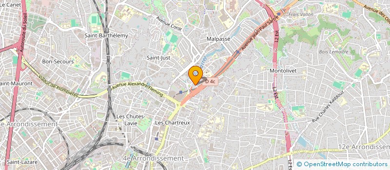 localisation de l'entreprise GHYJ à MARSEILLE 13EME