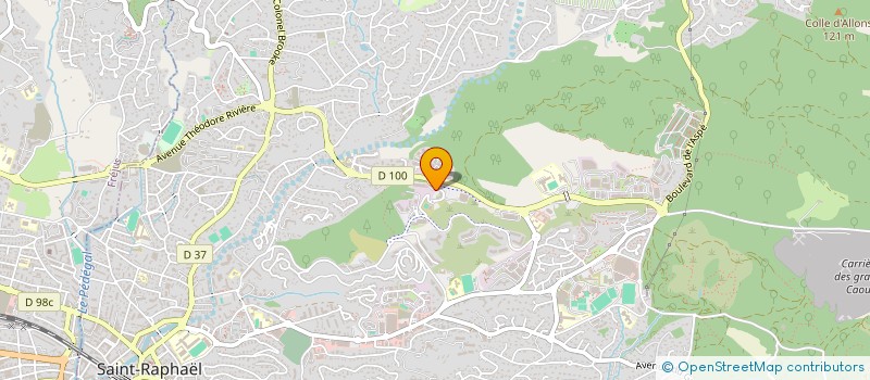 localisation de l'entreprise GHYS DEVELOPPEMENT à SAINT-RAPHAEL