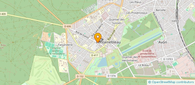 localisation de l'entreprise GHYS KIN à FONTAINEBLEAU