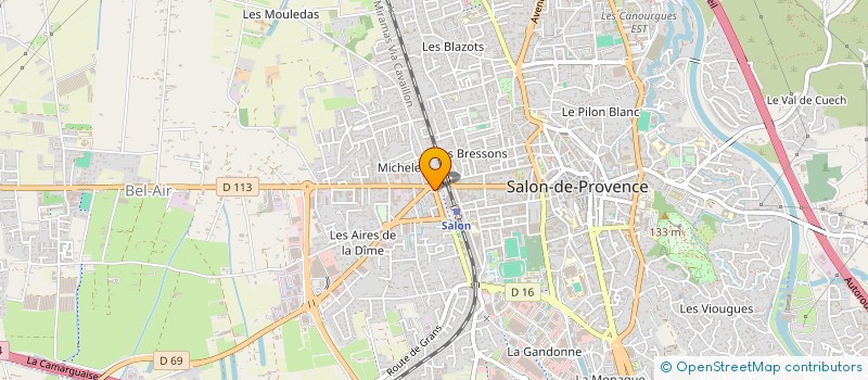 localisation de l'entreprise GI ANG CO  SALON-DE-PROVENCE