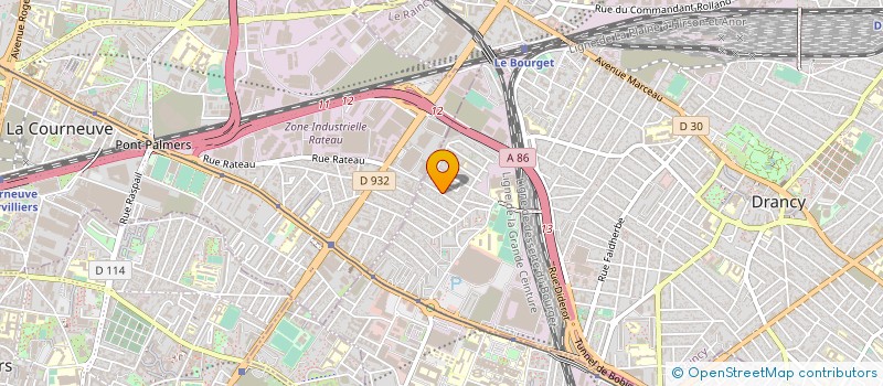 localisation de l'entreprise GI CONSULTING à DRANCY