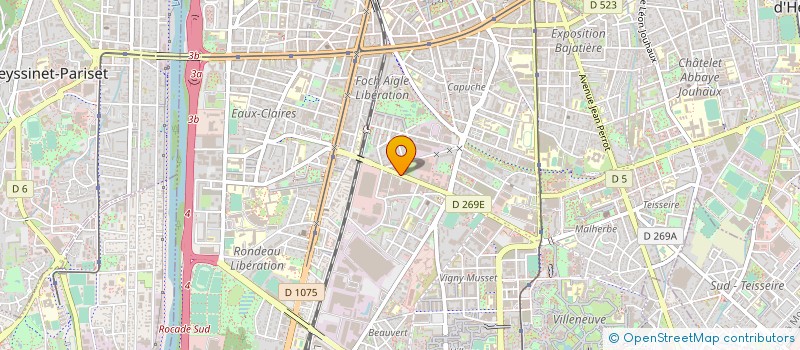 localisation de l'entreprise GI FINANCE à GRENOBLE