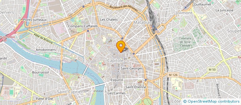 localisation de l'entreprise GI GEO INTERNATIONAL à TOULOUSE