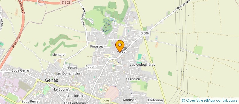 localisation de l'entreprise GI-MA HOLDING à GENAS